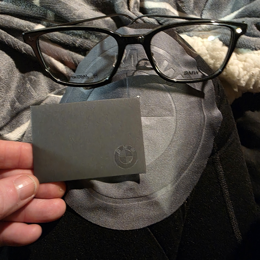 BMW Black Women's Glasses With CASE AND CLOTH.